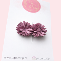 Alligator Haarspeldje Flower Power