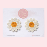 Alligator Haarspeldje Sunny Flower