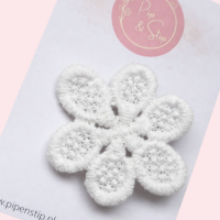 Alligatorspeld Bloem Kant