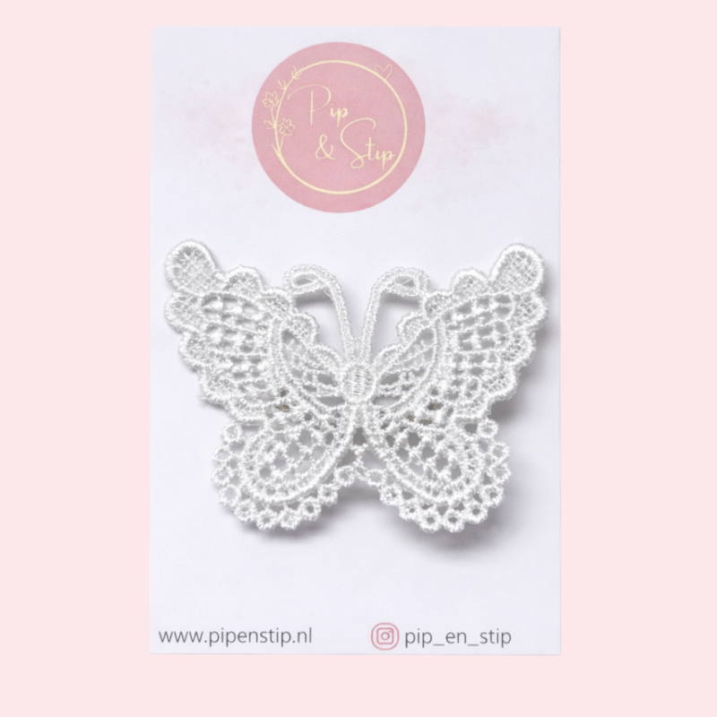 Alligatorspeldje Vlinder Kant