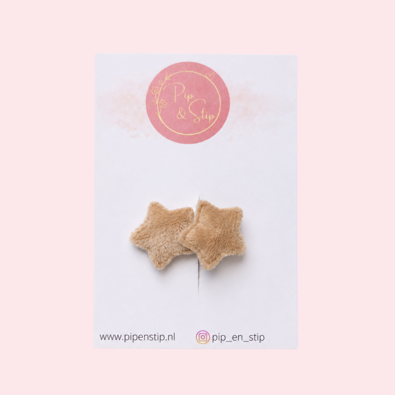Alligatorspeldje Little Stars Ecru