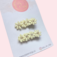 Alligatorspeldjes Petit Fleur Wit