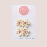Antislip Haarspeldje Cherry Flower