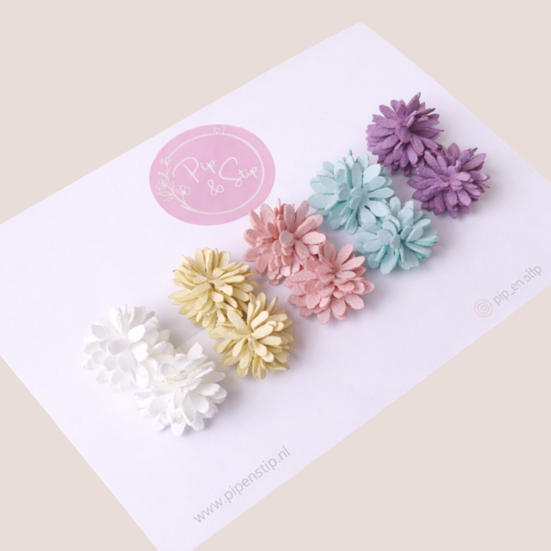Antislip Haarspeldjes Flower Power Summer Mix