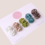 Antislip Haarspeldjes Flower Power Winter Mix