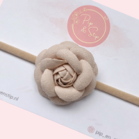 Haarbandje Beige of Rose