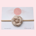 Haarbandje Beige of Rose