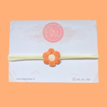 Haarbandje Orange Flower