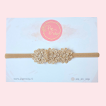 Haarbandje Goudbloempjes