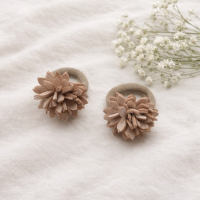 Midi Haarelastiekjes Flower Power