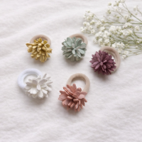 Midi Haarelastiekjes Flower Power Summer Mix