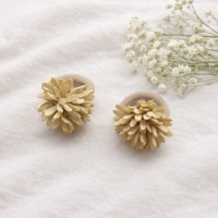 Midi Haarelastiekjes Flower Power