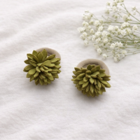 Midi Haarelastiekjes Flower Power