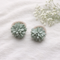 Midi Haarelastiekjes Flower Power