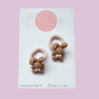 Midi Haarelastiekjes Haasje