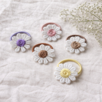 Mini Haarelastiekjes Mix Madeliefjes