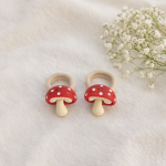 Haarelastiekjes Paddestoel