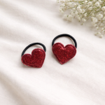 Mini Haarelastiekjes Love Hearts