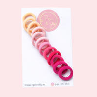 Haarelastiekjes Soft Mix