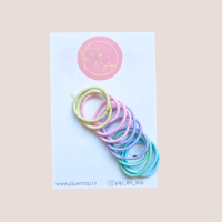 Setje Haarelastiekjes Mix Midi