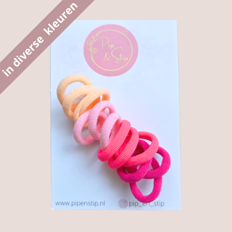Haarelastiekjes Soft Mix