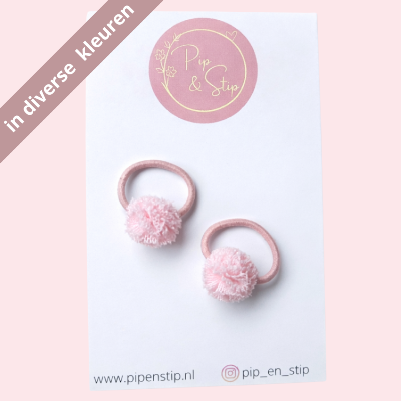 Mini Haarelastiekjes Teddy