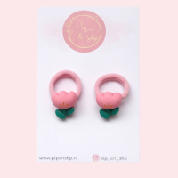 Midi Haarelastiekjes Tulpjes