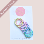 Setje Haarelastiekjes Mix Midi