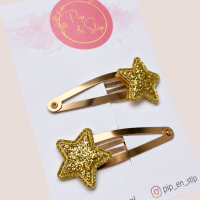 Haarspeldjes Twinkle Stars Goud