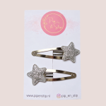 Haarspeldjes Twinkle Stars Zilver