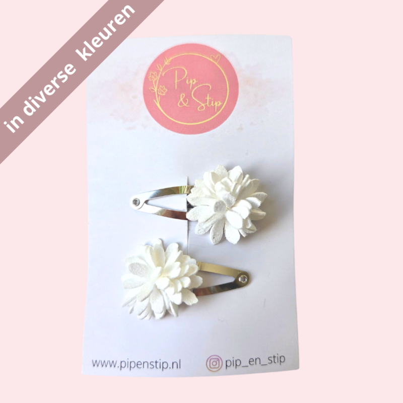 Haarspeldjes Flower Power