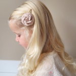 Haarspeld Beige of Rose