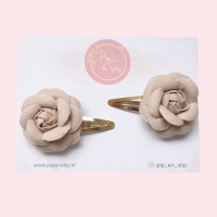 Haarspeld Beige of Rose