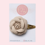 Haarspeld Beige of Rose