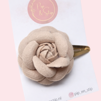 Haarspeld Beige of Rose