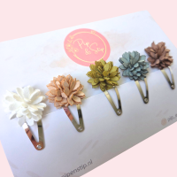 Haarspeldjes Flower Power Winter Mix
