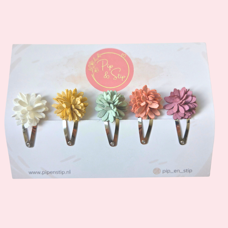 Haarspeldjes Flower Power Summer Mix