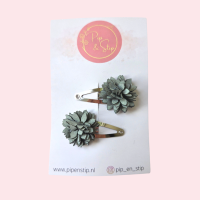 Haarspeldjes Flower Power