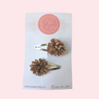 Haarspeldjes Flower Power