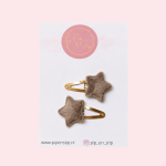 Haarspeldjes Little Stars Taupe