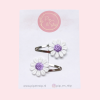 Haarspeldjes Madeliefjes