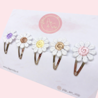 Haarspeldjes Madeliefjes Mix