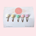 Setje Mini Haarspeldjes Mix Pops