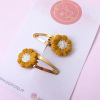 Mini Haarspeldjes Margrietjes