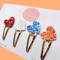 Setje Haarspeldjes Koningsdag Hartjes