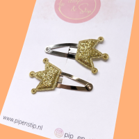 Haarspeldjes Gouden Kroontjes
