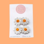 Alligatorspeldjes Madeliefjes Wit Oranje