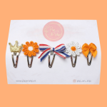 Setje Haarspeldjes Koningsdag