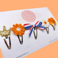 Setje Haarspeldjes Koningsdag