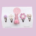 Setje Haarspeldjes Happy Easter